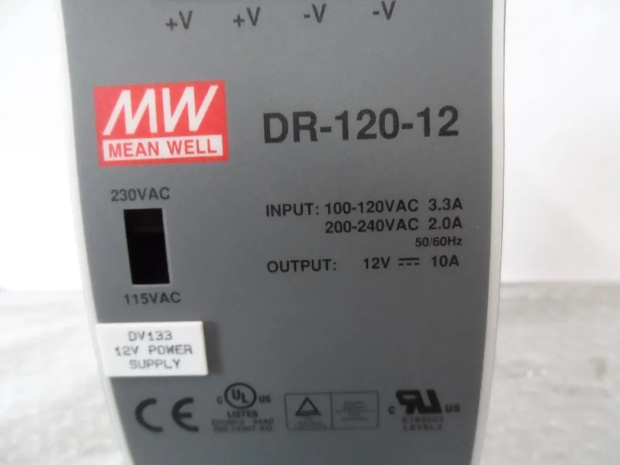 Блок питания DR-120-12 Input 120W Din Rail Mounted Power Supply 110/220VAC Outpu