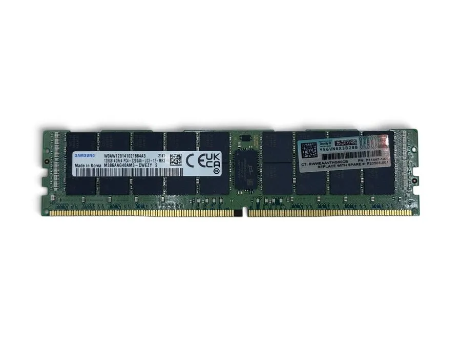 Модуль памяти HPE P11447-1A1 128GB DDR4-3200 PC4-25600 ECC LRDIMM — фото лота 1