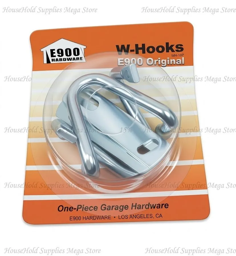СХД E900 Hardware WH-18P Garage Door Containment W-Hook — фото лота 1