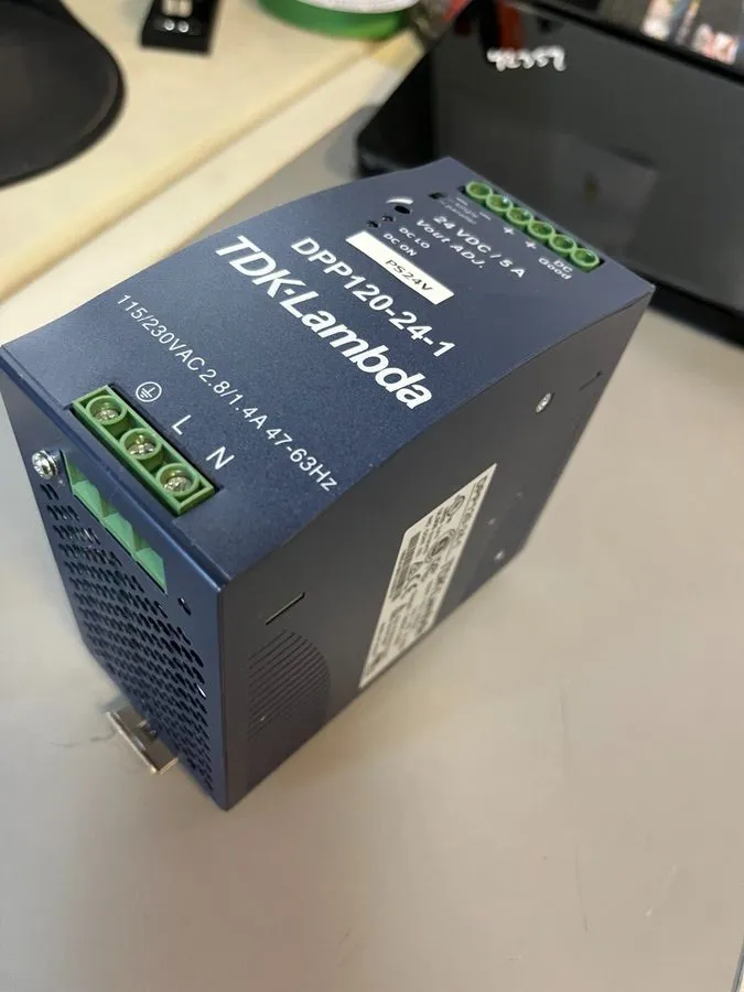 Блок питания TDK Lambda DPP120-24-1 DIN Rail Power Supply 24VDC 5A 120W 115 230V