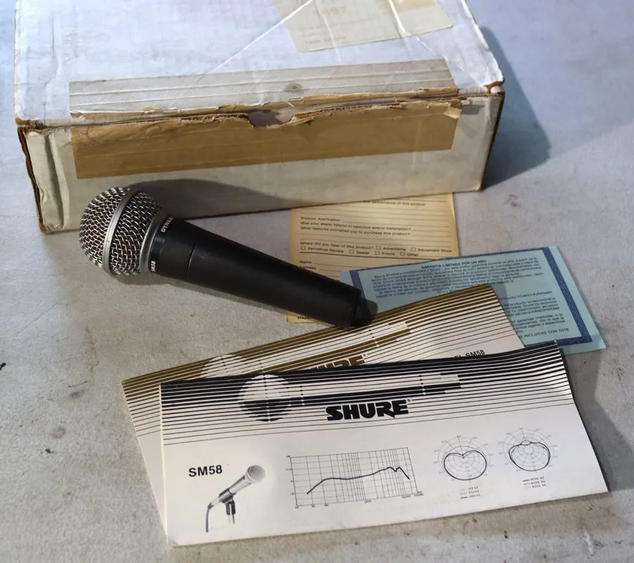 Микрофон Shure SM58-LC Cardioid Dynamic Vocal Microphone '