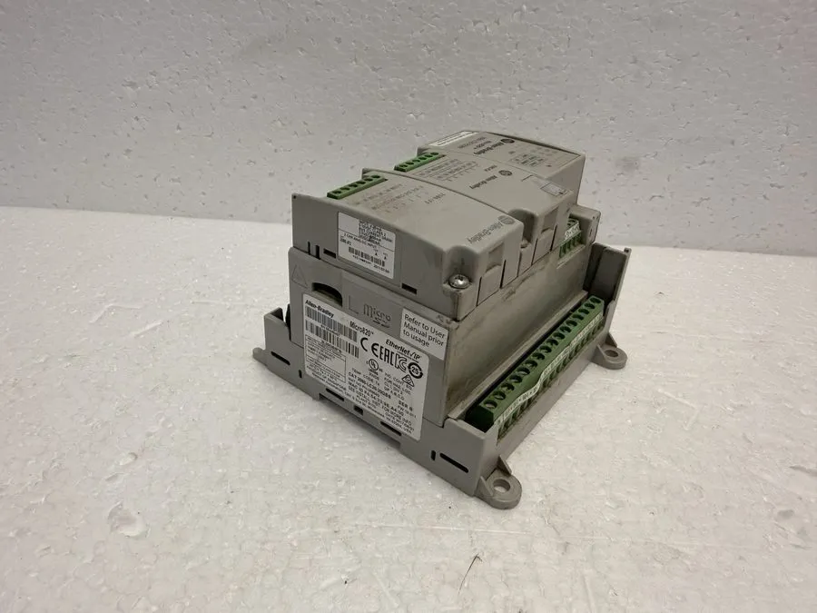 ПЛК Allen-Bradley MICRO 820, 2080-LC20-20QBB Controller 2080-1Q4, 2080-IF2 — фото лота 2