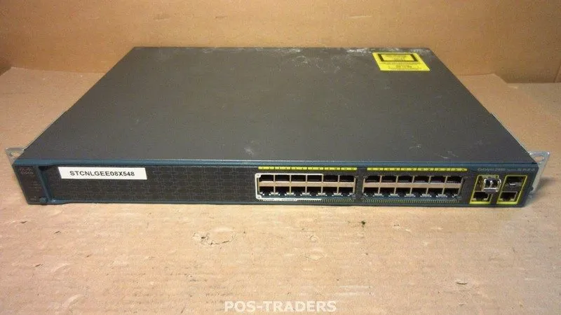 Коммутатор Cisco WS-C2960-24LC-S 24-Port 8 PoE + 2 Gigabit T/SFP Network Switch