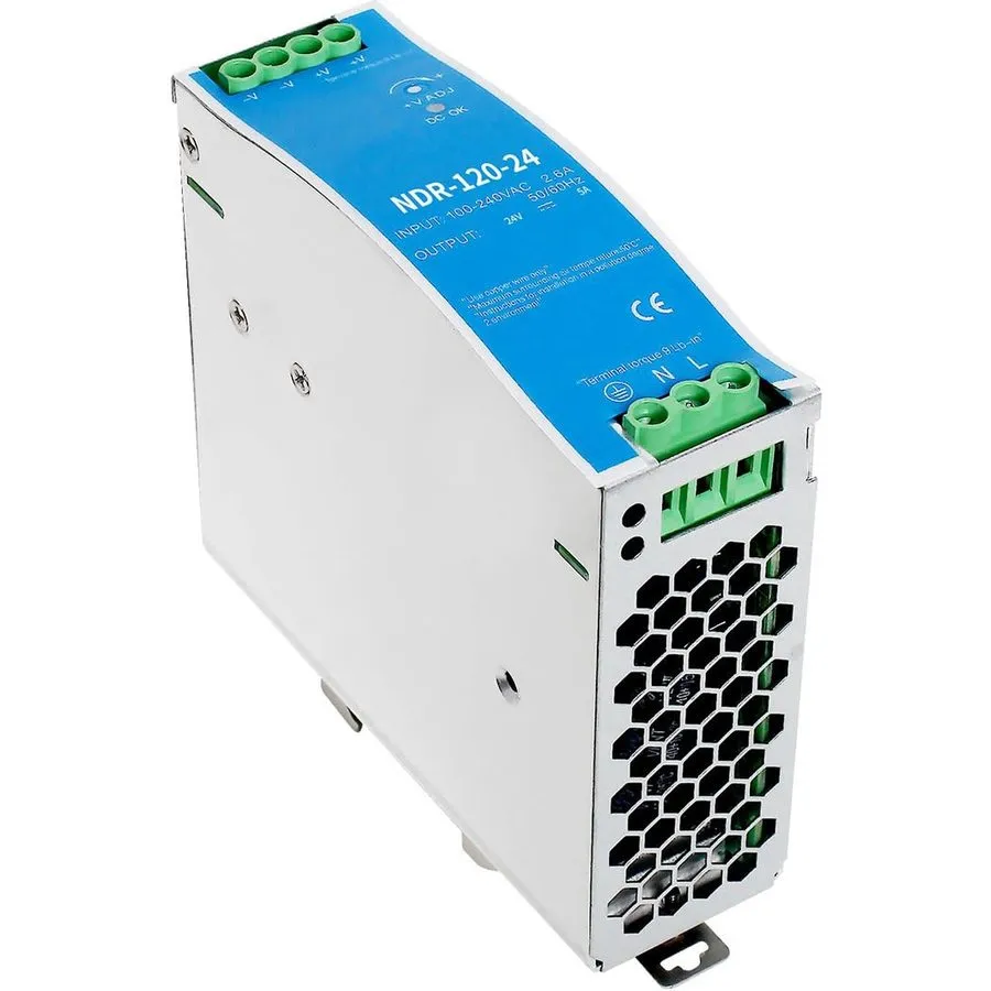 Блок питания 24VDC DIN Rail Power Supply NDR120-24 120W 24v 10a Power Supply Out