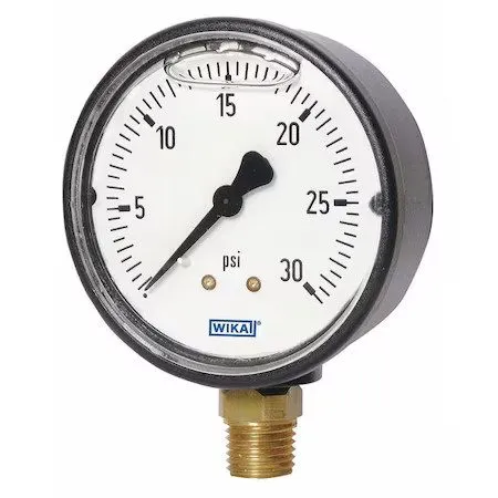 Трубопроводная арматура Wika 113.13.20.5000.L Commercial Pressure Gauge, 0 To 5,
