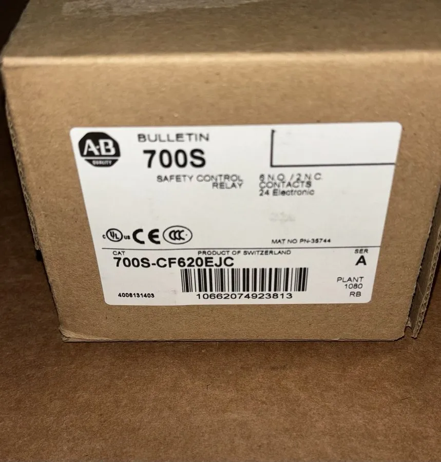 Реле безопасности Allen-Bradley 700S-CF620EJC Ser A Guardmaster Safety Control R