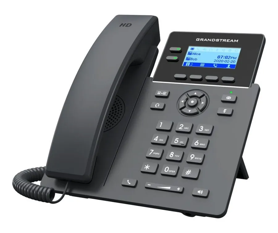 IP-телефон 10 Grandstream GRP2602P 2-Line 4 SIP Accounts Office IP Phone PoE Ver