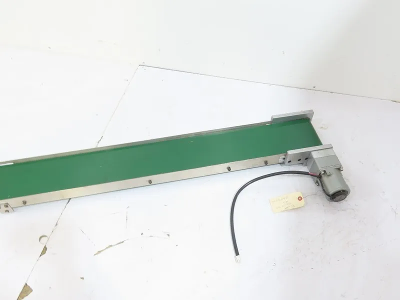 Конвейер 6"x 10' Low Profile Belt Conveyor 120V 1PH Oriental Motor 1-20FPM Varia — фото лота 2