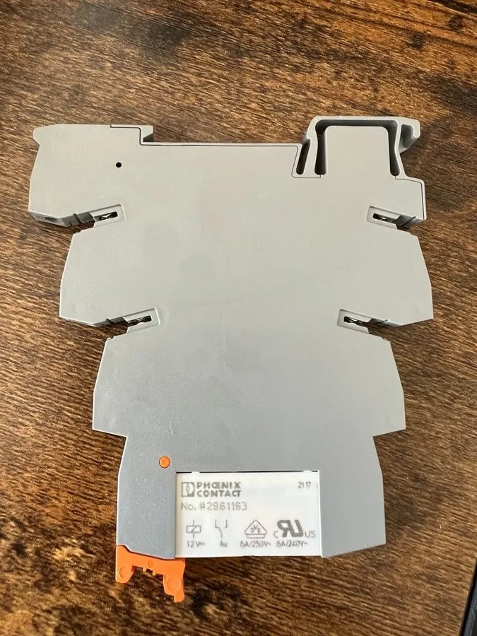 ПЛК Phoenix Power Relay 2961309 & PLC-BSC-12DC/21HC No.2967769 Socket
