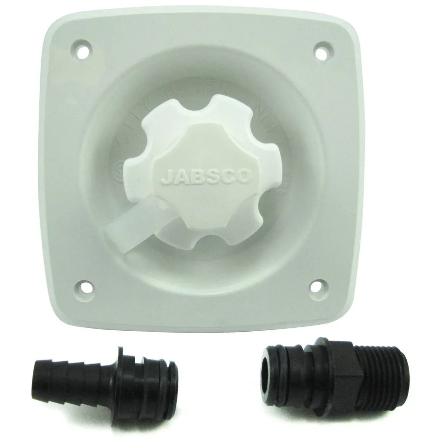 Трубопроводная арматура Jabsco Water Pressure Regulator Flush Mount White 44412-