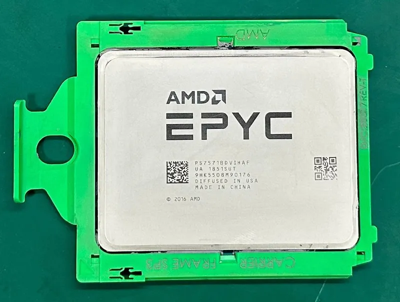 Процессор AMD epyc 7571 32 core 64 threads 64MB 200W 2.20GHz sp3 CPU processor