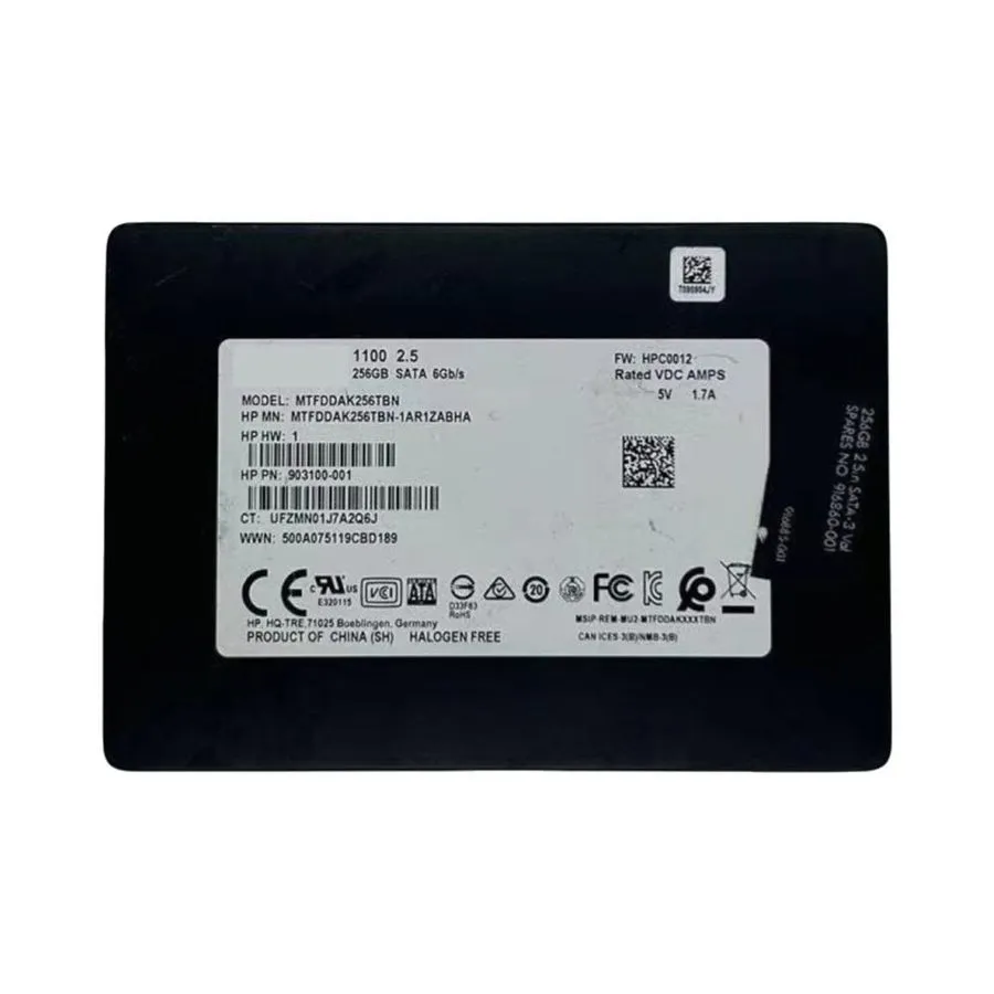 Жёсткий диск SSD Solid State Drive 2.5'' 256GB 128GB MTFDDAK256TBN