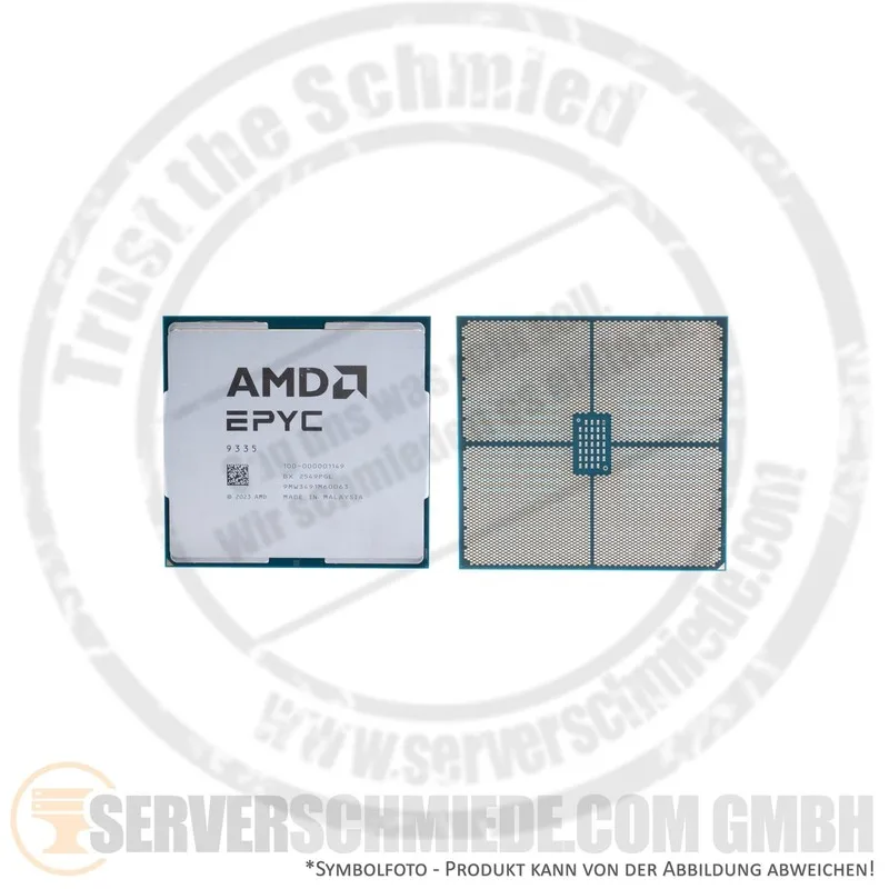 Сервер AMD EPYC 9335 32-core 64-thread 3GHZ 128 MB 210W SP5 TURIN Server CPU Pro