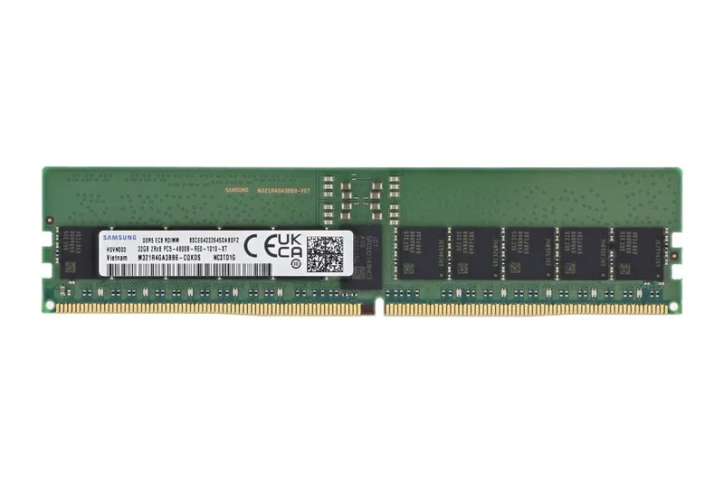 Модуль памяти Samsung 32GB PC5-4800B-R 2Rx8 EC8 M321R4GA3BB6-CQK
