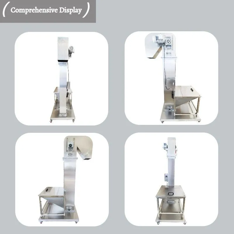 Конвейер 220V Elevator Machine Granule Conveyor Feeder Vertical Feeder Conveyor  — фото лота 1