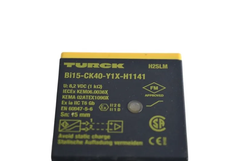 Датчик приближения TURCK 15mm Inductive Sensor Bi15-CK40-Y1X-H1141 Proximity Swi