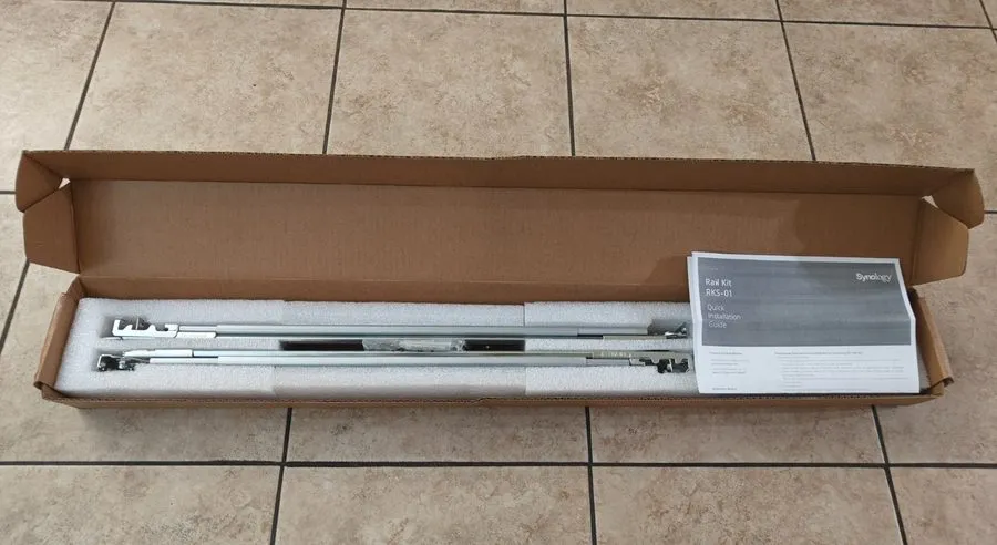 СХД Synology RKS-01 Sliding Rack Rail Kit 1U FS2500 Server Complete