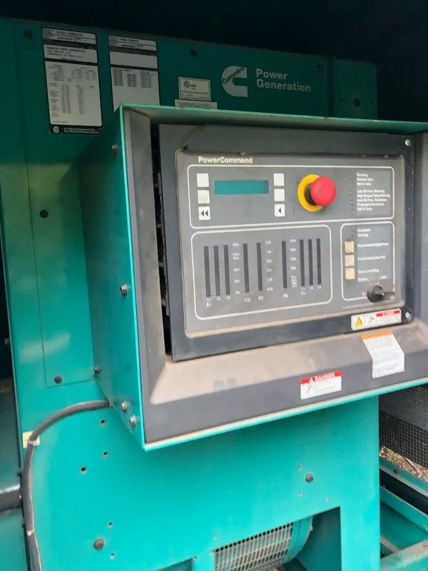 Генератор CUMMINS DFEG7582872 350kW Radiator Cooled Enclosed Generator — фото лота 1