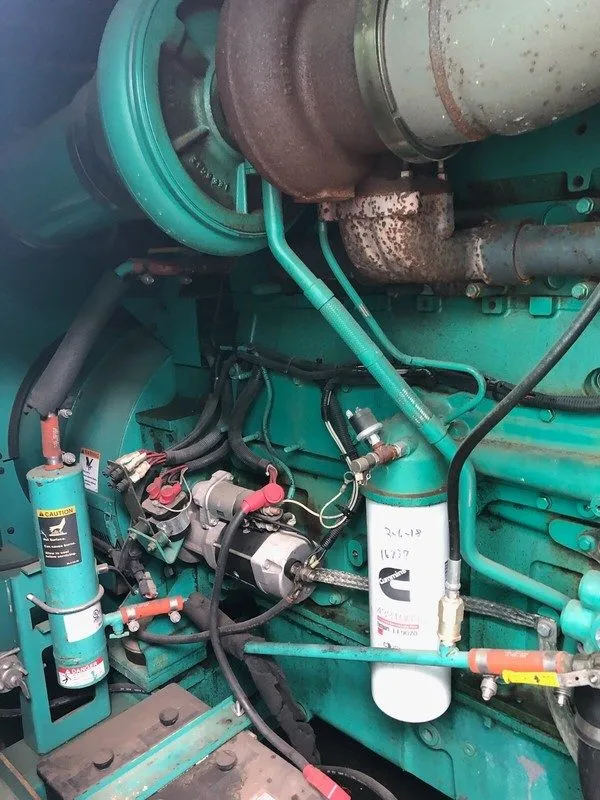 Генератор CUMMINS DFEG7582872 350kW Radiator Cooled Enclosed Generator — фото лота 4