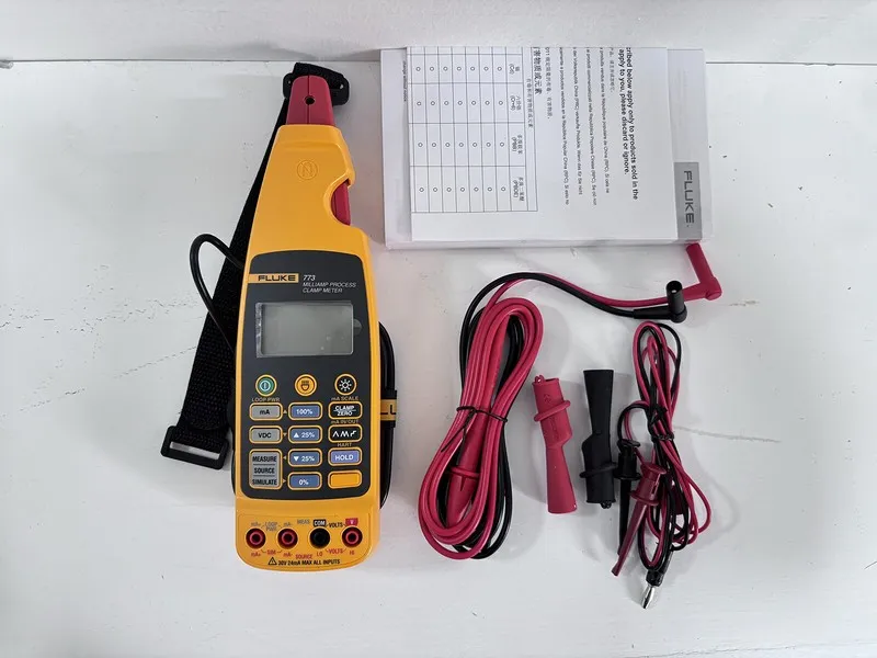 Калибратор Fluke 773 Milliamp Process Clamp Meter 4 to 20 mA Signals Loop Calibr — фото лота 1