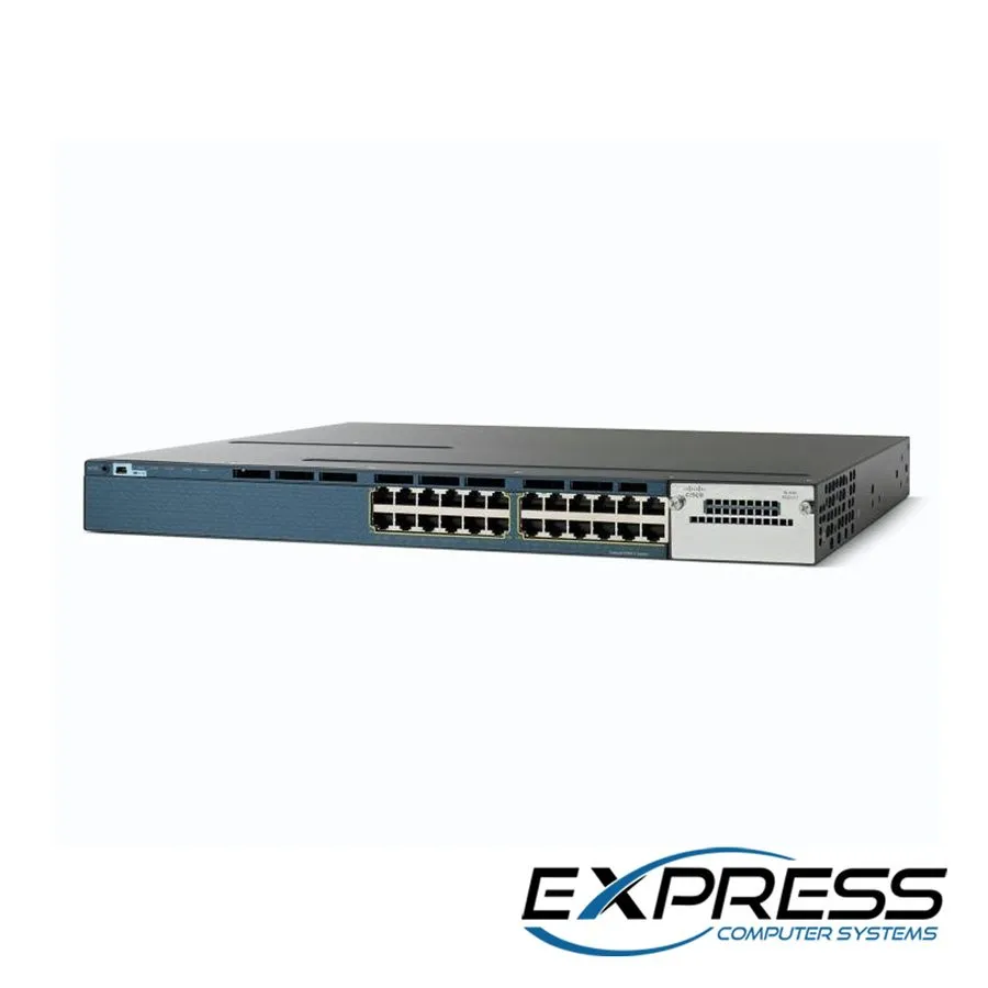 Коммутатор Cisco WS-C3560X-24T-S 24 Ports Manageable Switch