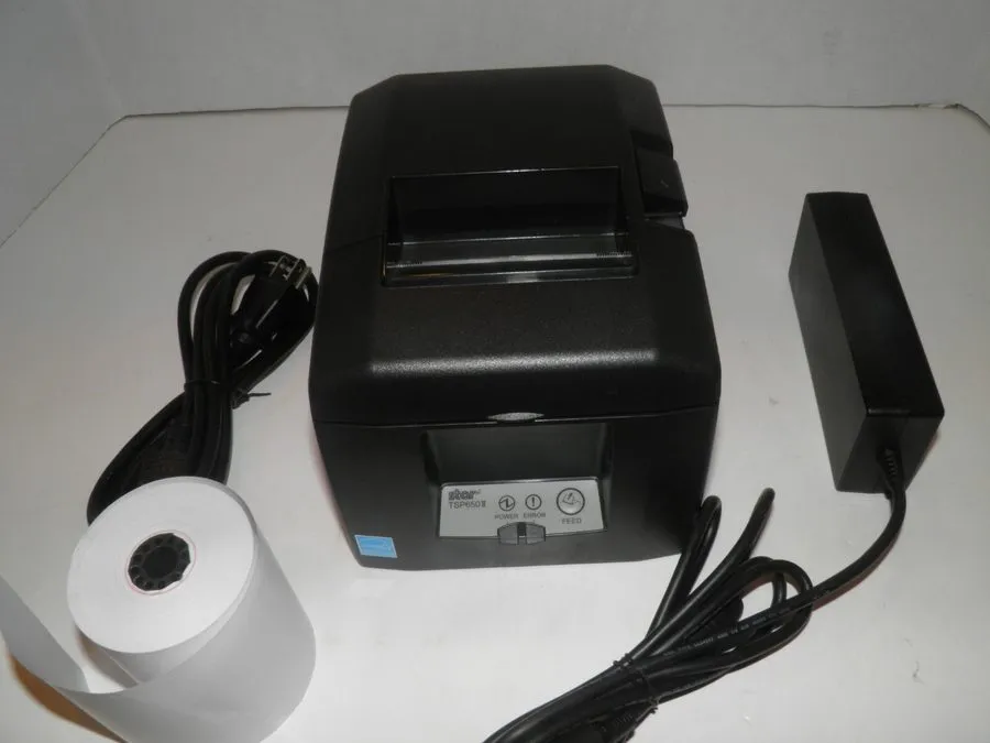 Принтер чеков Star TSP650II Thermal POS Receipt Printer Bluetooth 654IIBI2-24 Sl