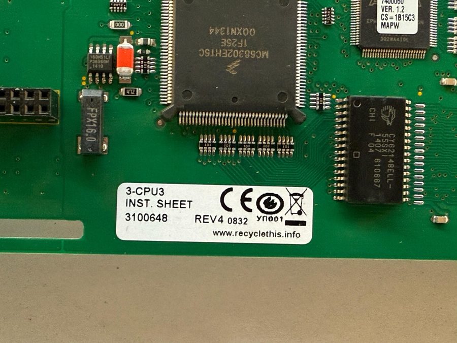 Фото лота 3-CPU3 от продавца №39239