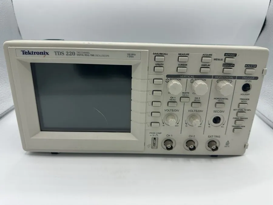 Осциллограф 2 Channel Tektronix TDS220 100Mhz Digital Oscilloscope 1GS/s