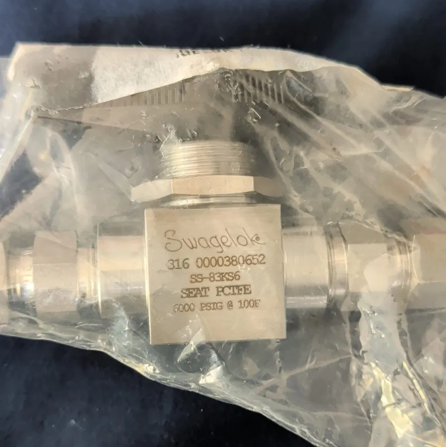 Клапан Swagelok SS-83KS6 high-pressure ball valve shipping