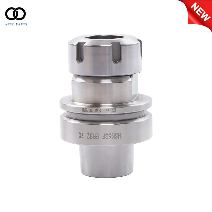 Патрон HSK63F-ER32-70L Collet Chuck Tool Holder G2.5 24000 RPM CNC Router — фото лота 2