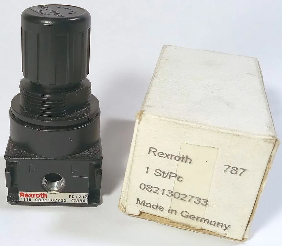 Трубопроводная арматура REXROTH 0821302733 PNEUMATIC PRESSURE REGULATOR