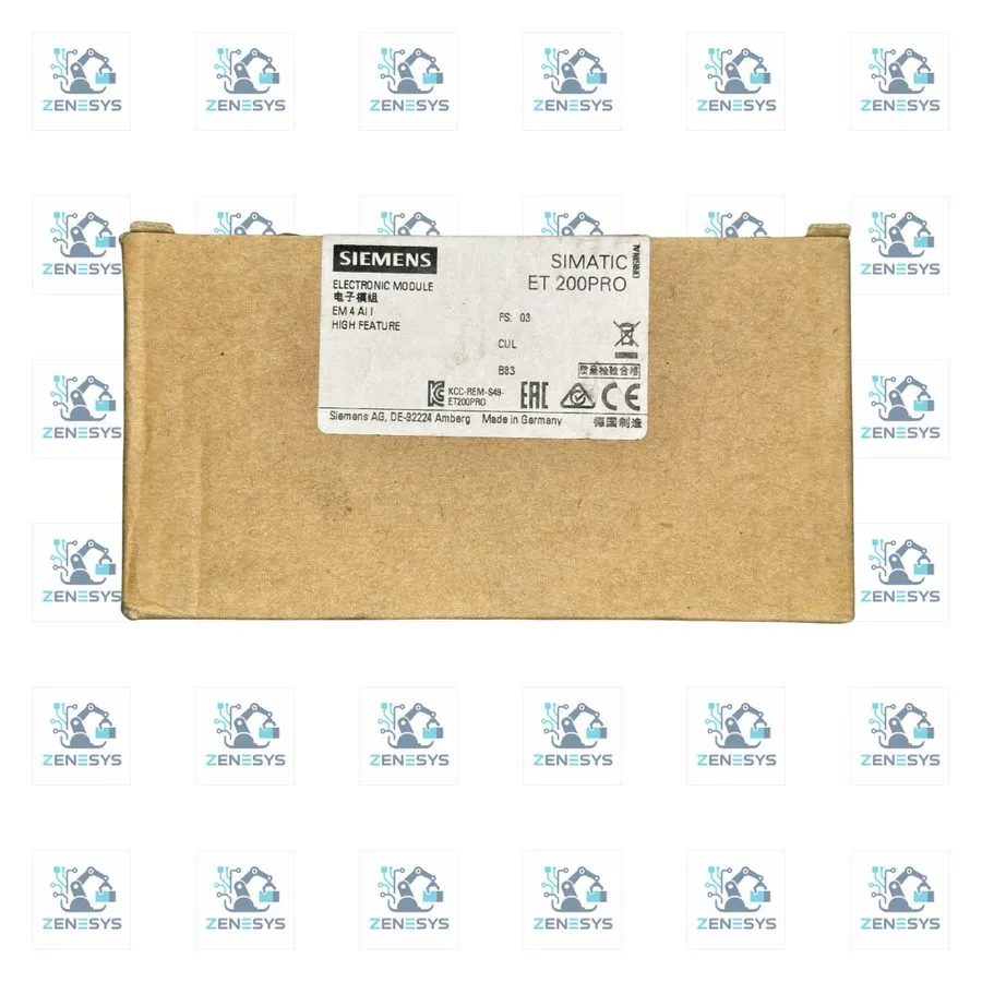 Модуль ввода-вывода Siemens 6ES7144-4GF01-0AB0 ET 200pro 4AI Analog Input Module