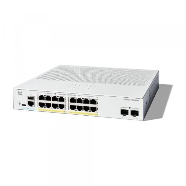 Коммутатор Cisco C1300-16P-2G