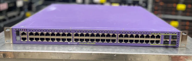 Коммутатор Extreme X440-G2-48P-10GE4 16535 48-Port x 1GE PoE 4 Combo 1G/10G SFP 