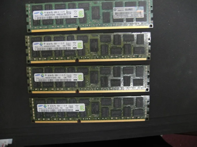 Модуль памяти Samsung M393B1K70DH0-CK0(/YK0) DDR3 1333MHz PC3-12800R 2Rx4 RDIMM 