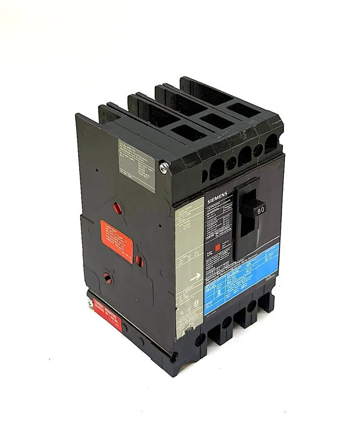 Автоматический выключатель Siemens Sentron ED43B080 Circuit Breaker 80A 3-Pole 4
