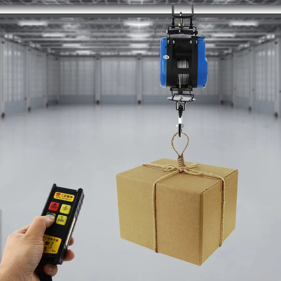 Таль 1800W 110V Electric Hoist with Wired Control Electric Chandelier Hoist LES-