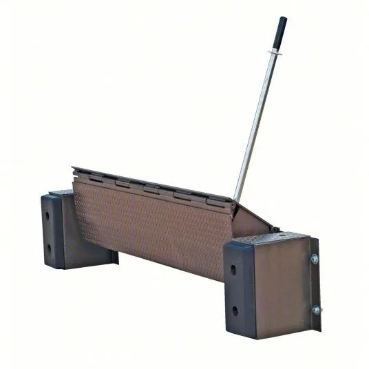 Складское оборудование VESTIL FM-2072 EDGE OF DOCK LEVELER, 20,000 LB CAP., 72" 