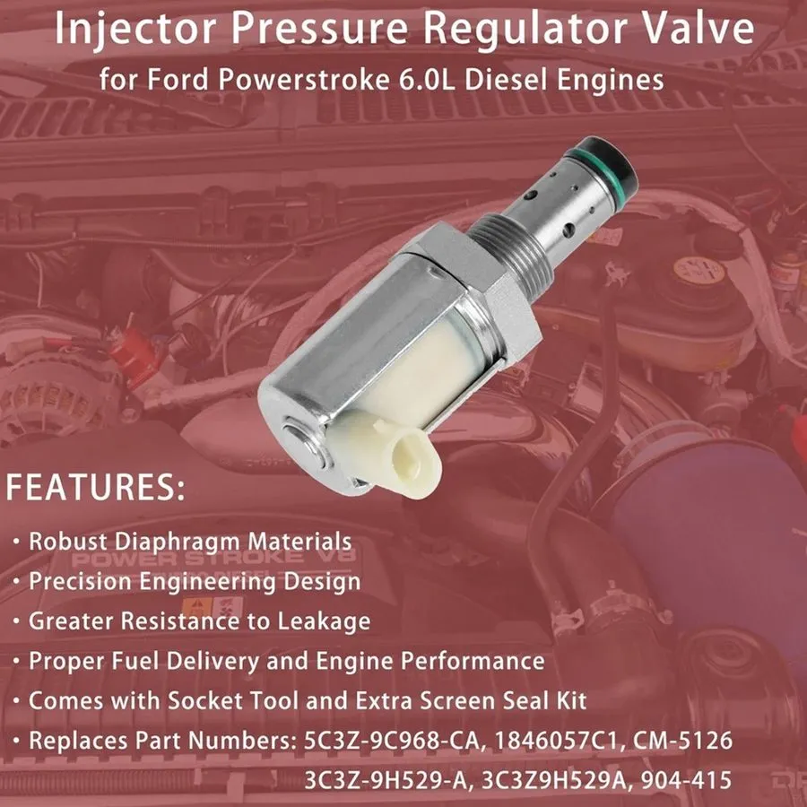 Клапан Injector Pressure Regulator Valve IPR для Ford 6.0L Diesel 03-2010 3C3Z-9