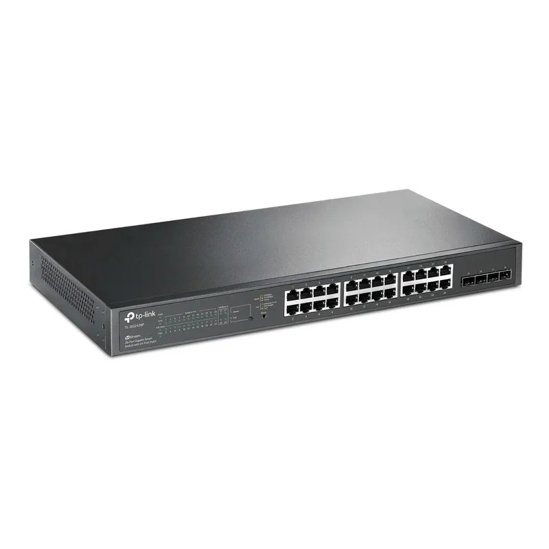 Коммутатор TP-Link SG2428P Omada 28-Port Gigabit Smart Managed Switch 24 PoE+ 4
