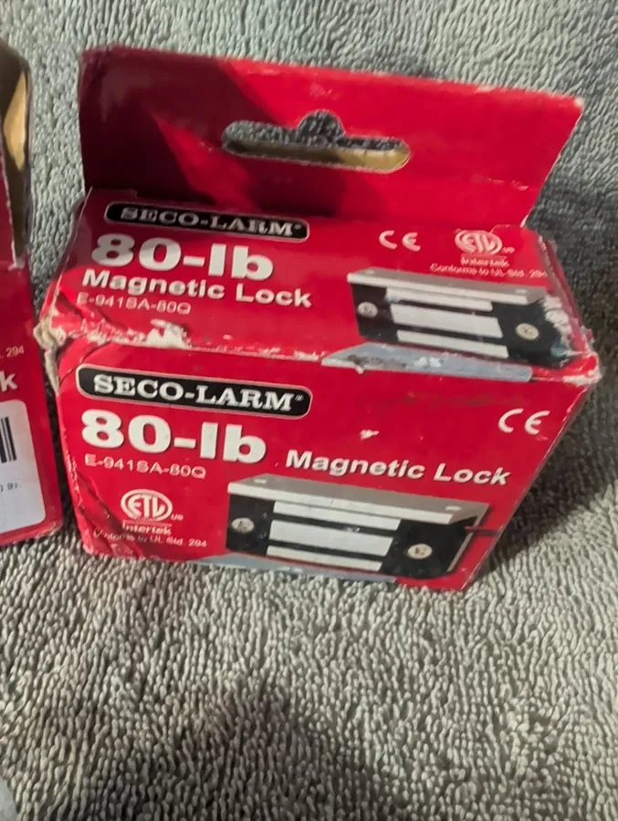 Оборудование видеонаблюдения Seco-Larm Electromagnetic Lock 80lb Capacity Tool S — фото лота 2