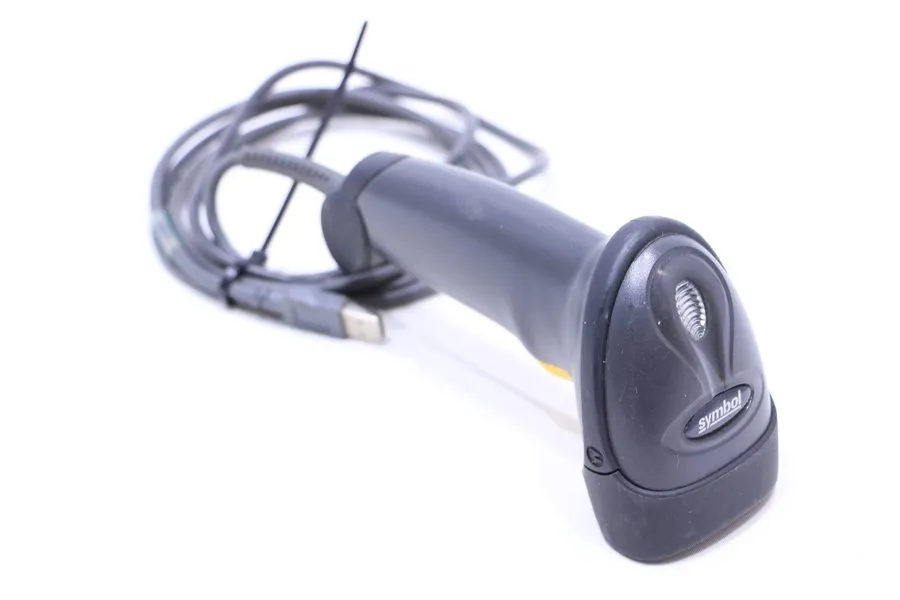 Сканер штрих-кода Symbol Motorola LS2208-SR20007R-UR Laser Barcode POS Scanner &