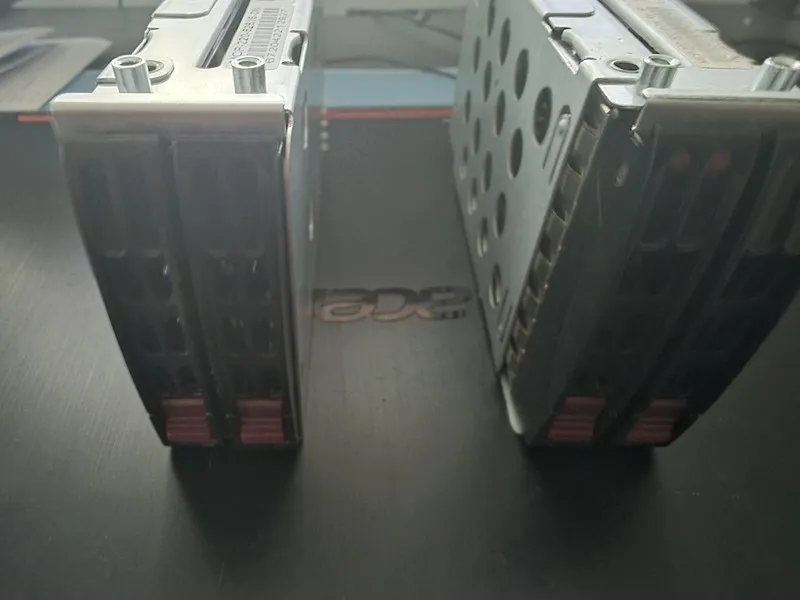 Сервер Supermicro Rear 2 x 2.5" Hard Drive (HDD) Enclosure Accessory MCP-220-826