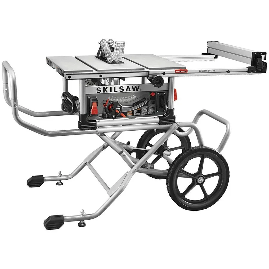 Оборудование ЧПУ SKIL 10 Inch Heavy Duty Worm Drive Table Saw with Stand SPT99-1 — фото лота 1