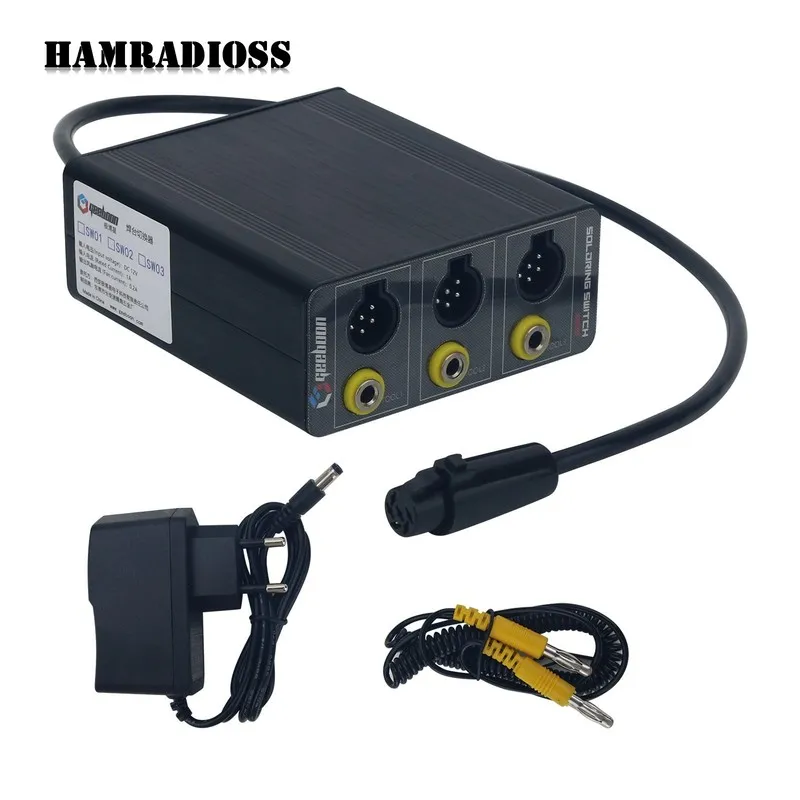 Паяльная станция SW03 (TA305/TC22/JBC) Soldering Station 3Channel Switcher 3 Sta