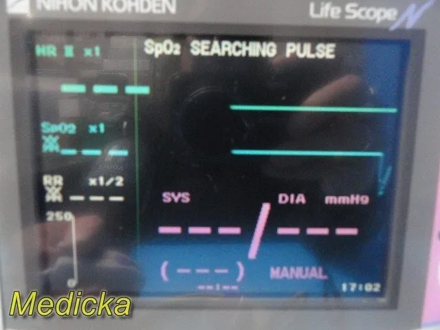 Монитор пациента Nihon Kohden OPV-1500K Life Scope N Bedside Patient Monitor W/ 