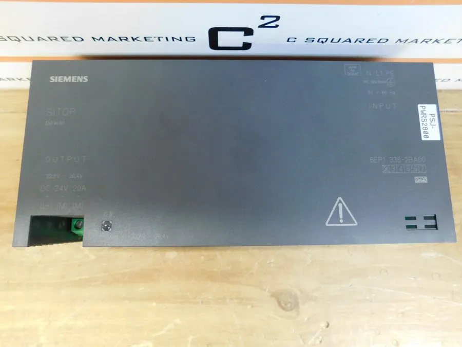 Блок питания Siemens SITOP Power Supply 6EP1 336-2BA00 50/60Hz 22.8V 26.4V DC 24