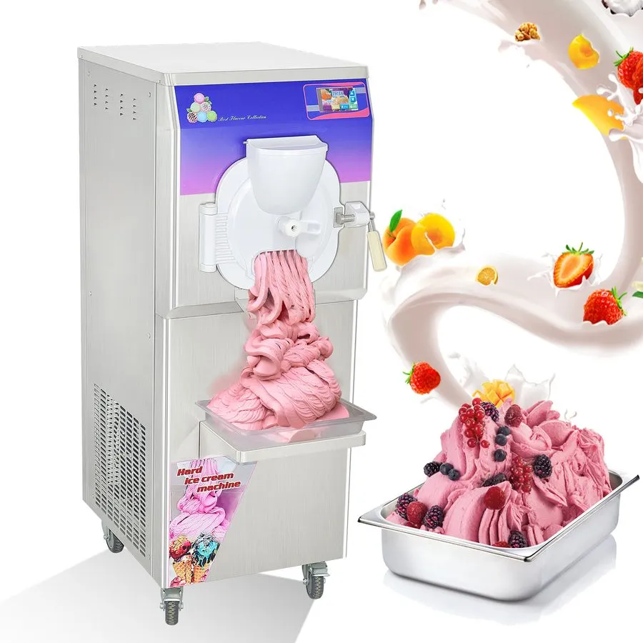 Льдогенератор Kolice Commercial Gelato Hard ice Cream Italian Water Ice Machine,