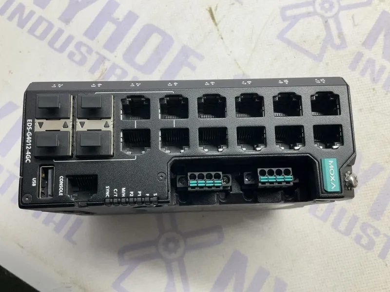 IIoT-устройство Moxa EDS-G4012-4GC-T Managed Full Gigabit Ethernet switch (JV)