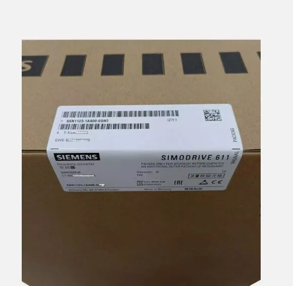 Сервоусилитель SIEMENS SIMODRIVE 611 POWER MODULE, 1 AXIS, 80 A, 6SN1123-1AA00-0